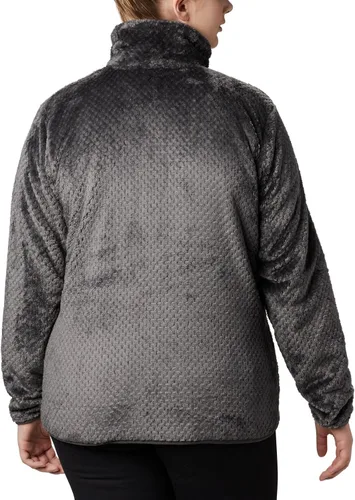 Vista 2 de Columbia Fire Side II - Chaqueta de sherpa para mujer, con cremallera completa
