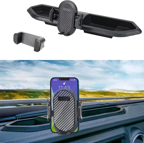 Vista 9 de Soporte de teléfono para tablero para Jeep Wrangler JK JKU 2011