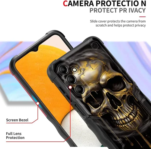 Vista 292 de Funda para Galaxy A14 5G, [Doble Capa][Protección contra Caídas de Grado Militar de 10 Pies] [Antideslizante] Funda Resistente a Prueba de Golpes