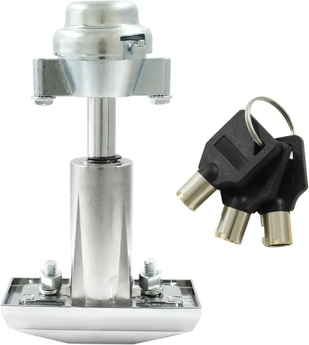 Vista 5 de Cerradura de máquina expendedora Rierdge con mango en T Con las llaves, para la máquina del bocado del caramelo, con llave diferente