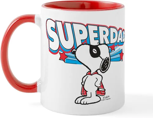 Vista 31 de CafePress Crabby Snoopy - Taza de café de cerámica (11 oz)