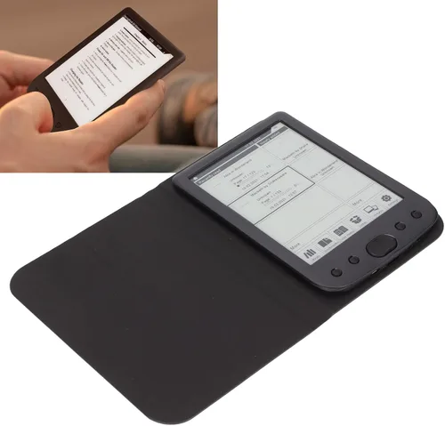 Vista 7 de Ereader 6In 800X600 HD pantalla de tinta lector de libros electrónicos con estuche y película, 8Gb 512Mb Abs E lector compatible con 32Gb Tf tarjeta