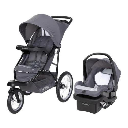 Vista 10 de Baby Trend Journey Jogger, color negro estelar
