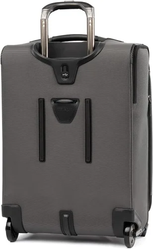 Vista 2 de Travelpro Crew Versapack Max Carry-On Exp Rollaboard, Gris (Titanium Grey), Crew Versapack Softside - Equipaje vertical expandible