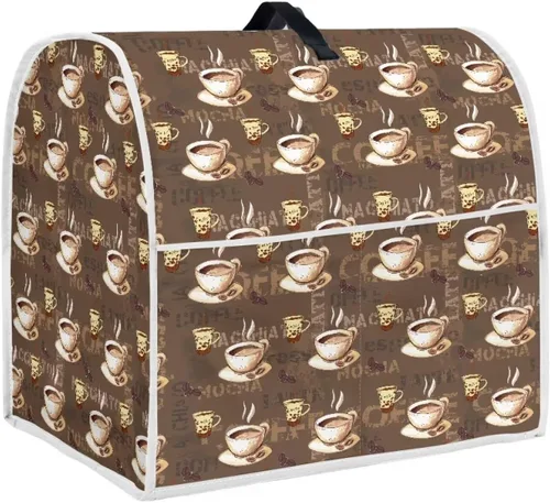 Vista 19 de Funda para batidora de pie de libélula bohemia compatible con mezclador de cocina de 4.5 a 5 cuartos de galón, a prueba de polvo, cubierta