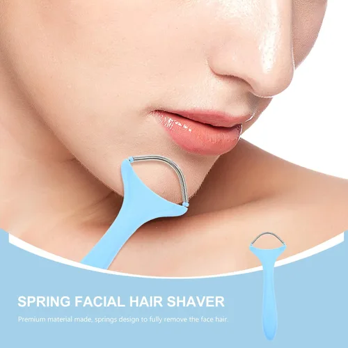 Vista 5 de Eliminador de vello facial Spring Face Dispositivo de eliminación de rodillos de pelo Herramienta de eliminación de cara Depiladora facial