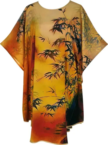 Vista 28 de Pijama de seda 100% para mujer, batas de baño de seda para mujer, batas de kimono de seda, batas de baño con mangas de muñeca, estampado floral