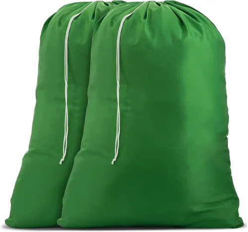 Vista 10 de Handy Laundry Nylon XL - Gran capacidad con cordón de cierre, lavable a máquina, se ajusta a cestas o cestos de lavandería, sostiene 3 cargas