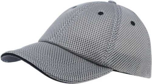 Vista 10 de The Vintage Year Algodón con malla de aire de poliéster elástico Back Flex Six Panel Gorra de béisbol A-flex Granate