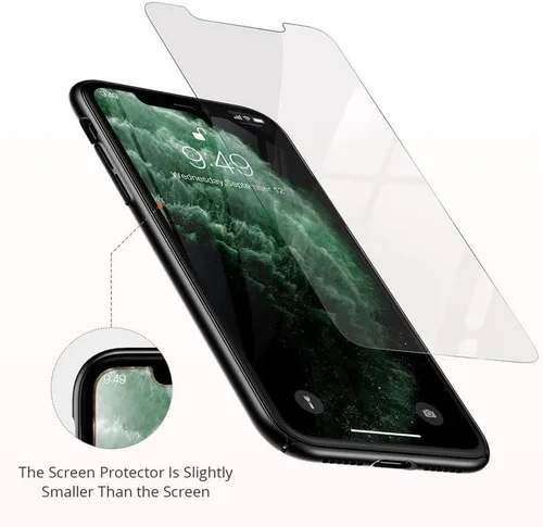 Vista 6 de Protector de pantalla para Xiaomi Redmi Note 12 4G (6.67 pulgadas), [paquete de 4] de alta transparencia [dureza 9H] [antiarañazos] [sin burbujas]