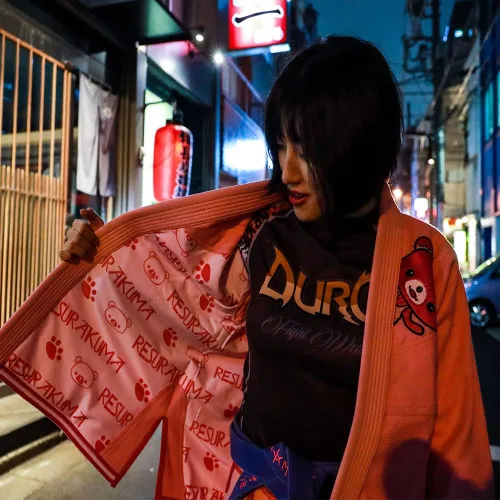 Vista 6 de FLUORY BJJ Gi - Traje brasileño Jiu Jitsu para mujer, kimonos para mujer, uniforme BJJ