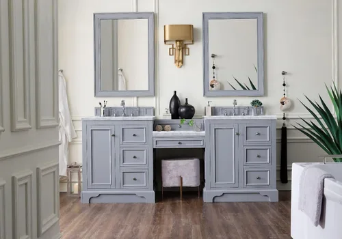 Vista 6 de James Martin Vanities De Soto Vanity en blanco brillante