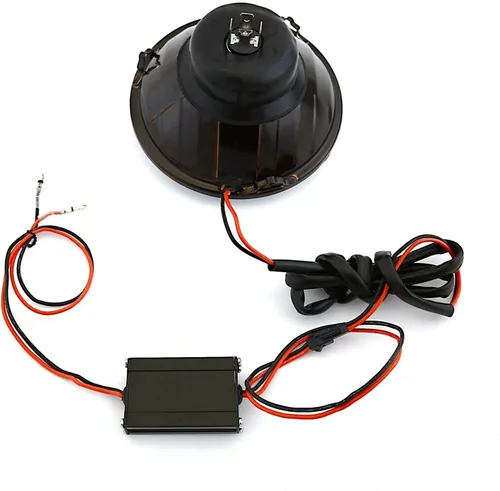 Vista 9 de Octane Lighting 5 3/4 pulgadas SMD azul LED halo bombilla halógena faro Ángel ojo cristal par claro