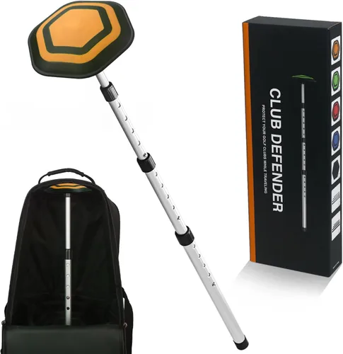 Vista 7 de Sistema de soporte de bolsa de viaje de golf, kit de protección de viaje de club de golf