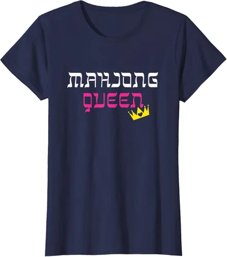 Vista 5 de Mahjong Queen Shirt: Mahjongg Mah-jong Chinese Jewish Game