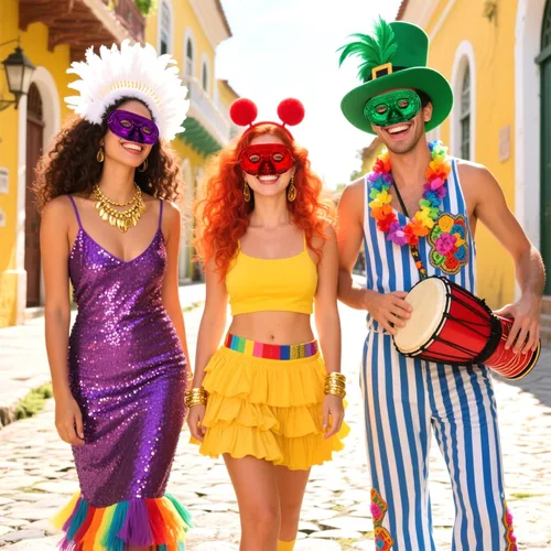 Vista 7 de Covzoe Paquete de 60 máscaras de Mardi Gras, máscaras vintage para máscaras
