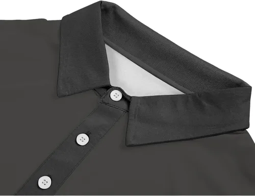 Vista 4 de JACKETOWN Polo de golf para hombre ligero de manga corta polo casual