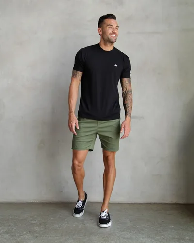 Vista 5 de INTO THE AM Mens T Shirt - Short Sleeve Crew Neck Soft Fitted Tees S - 4XL Fresh Classic Basic Essential Tshirts