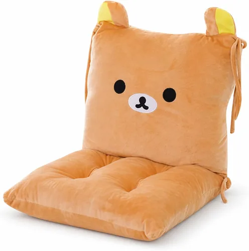 Vista 13 de ChezMax juego de almohadón relleno con acolchado, respaldo y asiento, para auto; silla mecedora cuadrada plegable, con estampado de caricaturas