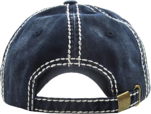 Vista 3 de Gorra de béisbol ajustable con diseño de águila de Estados Unidos de América