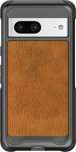 Vista 32 de Ghostek Atomic - Funda delgada transparente, parachoques de aluminio, protección resistente a prueba de golpes para Google Pixel 7 (6.3 pulgadas)