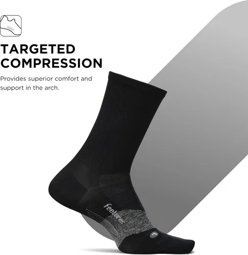 Vista 42 de Feetures Elite Ultra Light Cushion Mini Crew Sock - Calcetines deportivos con compresión dirigida