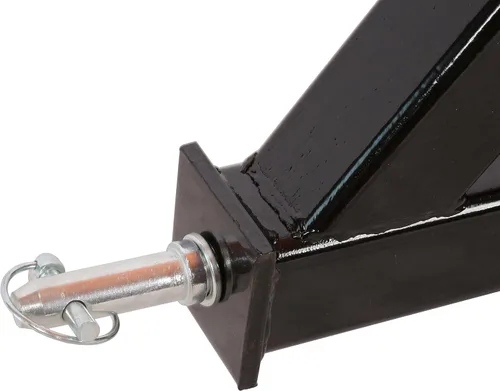 Vista 4 de Enganche tripuntal de 2 pulgadas de alta resistencia para tractores, categoría 1. Negro Resistente
