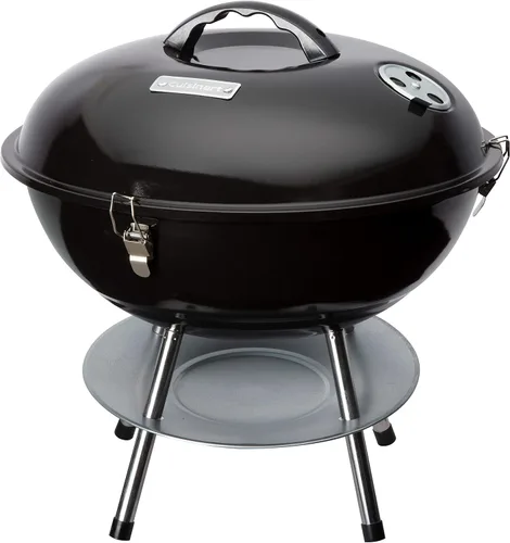Vista 10 de Portátil barbacoa de carbón, Cuisinart ccg-190, 14 in, Rojo