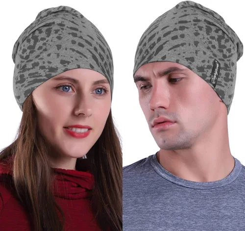 Vista 3 de Gorros ligeros multifuncionales de moda suaves de 10 pulgadas, gorro de cráneo para correr y enfriar, gorro para dormir