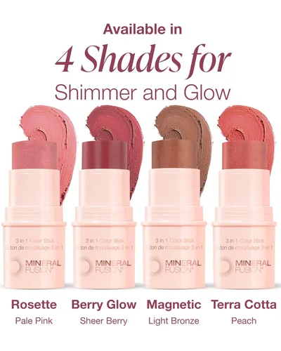 Vista 7 de Stick de maquillaje 3 en 1 , Berry Glow