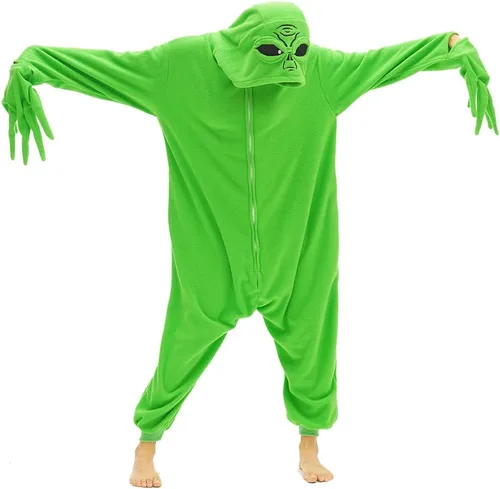 Vista 3 de Adult Onesie Pajamas Party Cosplay Homewear Sleepwear Jumpsuit Outfit Costume for Women Men