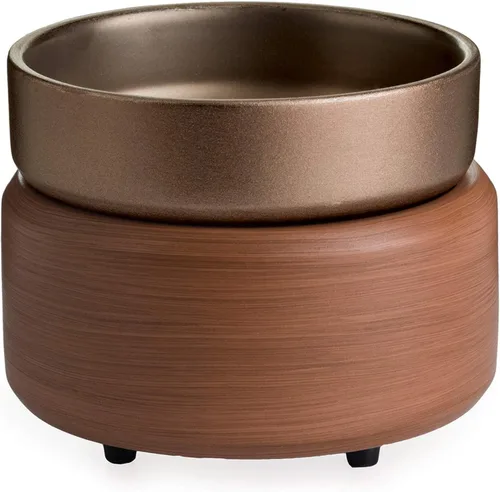 Vista 13 de Candle Warmers ETC Beach Glass - Calentador de fragancia 2 en 1