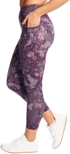 Vista 2 de C9 Champion Legging recortado de cintura alta para mujer, Negro