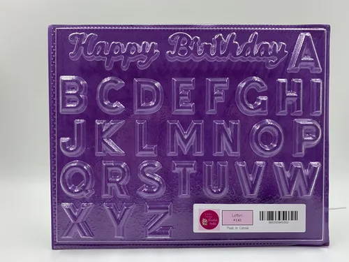 Vista 3 de CANDISLE Moldes de dulces de chocolate con letras