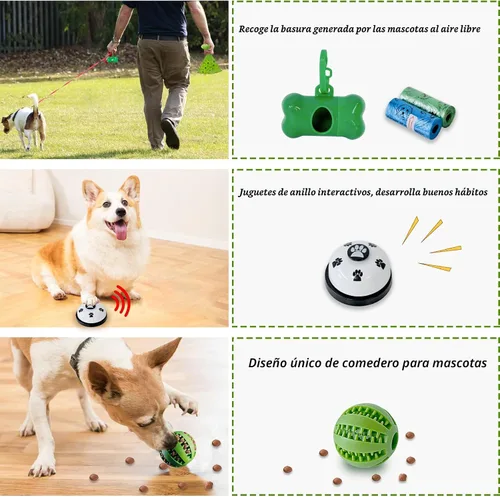 Vista 5 de MRSOHRET 20 Piezas Juguetes Masticables para Cachorros en Dentición, Juguetes Masticables para Perros con Juguete de Cuerda, Cepillo de Dientes