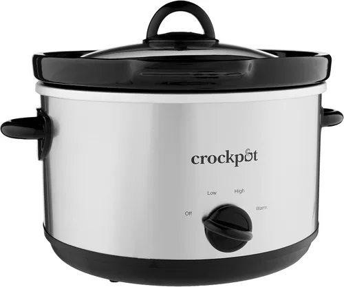 Vista 10 de Crock Pot. Olla de cocción lenta manual, Negro