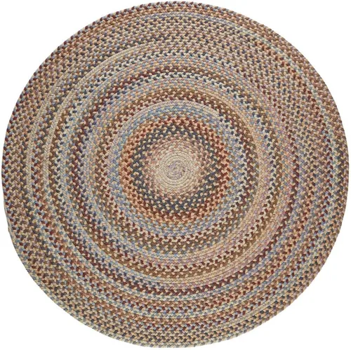 Vista 60 de Tapete reversible de lana, texturizado, grueso, trenzado. , Lana, Walnut