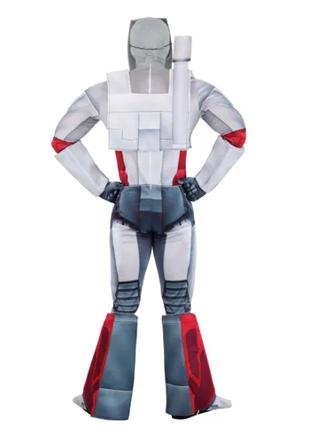 Vista 8 de Disfraz Deluxe Retro Megatron de Transformers para Adultos Multicolor