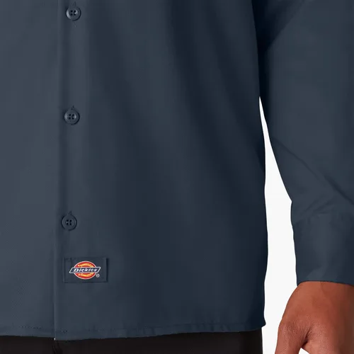 Vista 6 de Dickies Camisa de trabajo de manga larga grande y alta para hombre