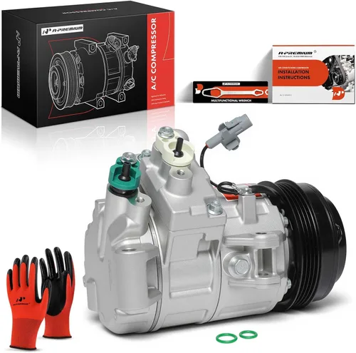 Vista 10 de A-Premium Compresor A/C con embrague compatible con Suzuki Grand Vitara 2.7L 2007-2008