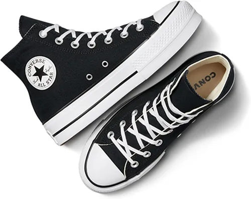 Vista 3 de Converse Chuck Taylor All Star Lift - Tenis de lona con cordones para mujer