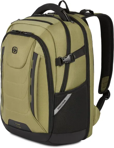 Vista 19 de SwissGear 5358 USB ScanSmart Mochila para Portátil de 16", Negro, Grande