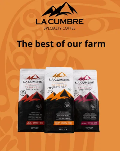 Vista 3 de La Cumbre Specialty Coffee molido tostado medio, granos arábica, bajo en ácido, gourmet, vegano, apto para Kosher y Keto, paquete variado de 12