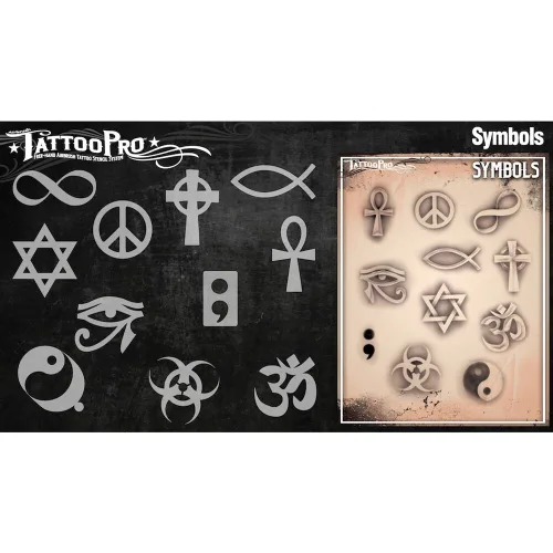 Vista 3 de Tattoo Pro Stencils Serie 3 - Dragón medieval
