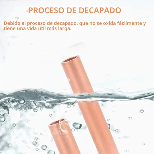 Vista 3 de Kit de virolas de alambre de 250 piezas, 7 tamaños, conector de crimpado de cobre, no aislado, kit surtido de terminales eléctricos a tope