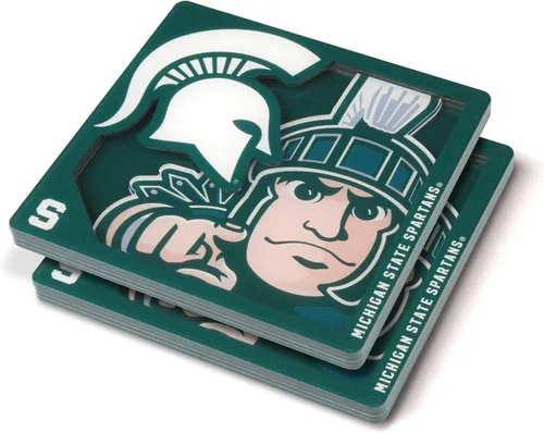 Vista 17 de YouTheFan NCAA Serie Logo 3D NCAA Posavasos