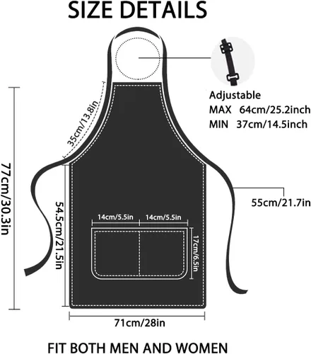 Vista 3 de ZJXHPO Cocinar es como un delantal de golf para golfistas, delantal de cocina con bolsillo para golfistas, delantal de cocina, regalo para amantes