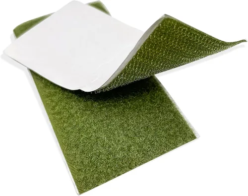 Vista 91 de Cierre de Gancho y Bucle de 1 Pulgada Beige - Cinta de Gancho y Bucle de Nylon No Adhesiva - Longitud de 1 Yarda - Para Tela, Bolsas