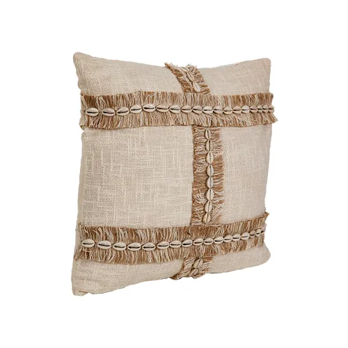 Vista 2 de Cojín Romimex Beige Conchas