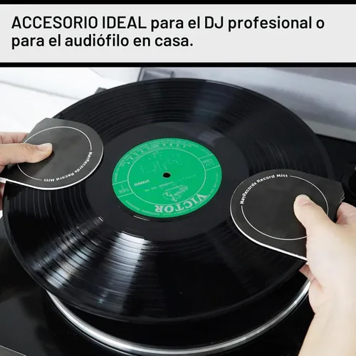 Vista 5 de Protector de disco de vinilo antiestático para manipulador LP, 4